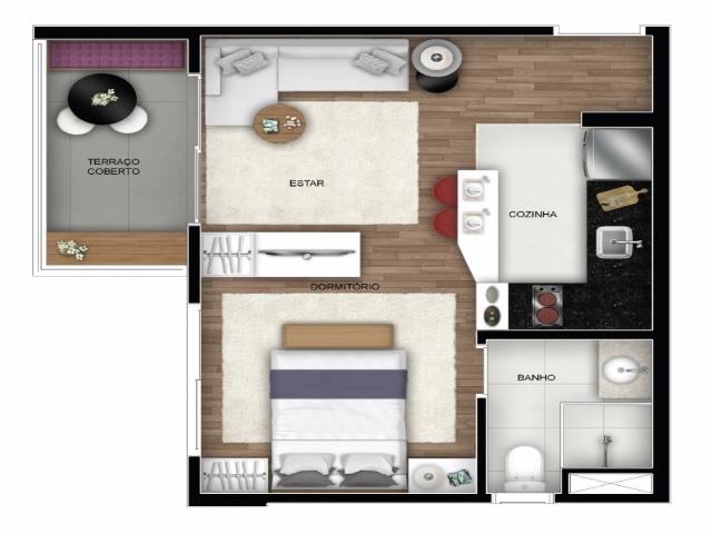 #042054 - Apartamento para Venda em São Paulo - SP - 2